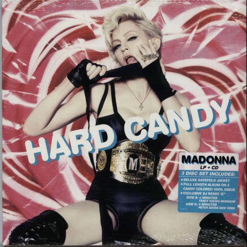 Madonna Hard Candy - Blue, Pink & Blue Vinyl + Bonus CD